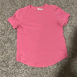 lululemon pink blossom love crew